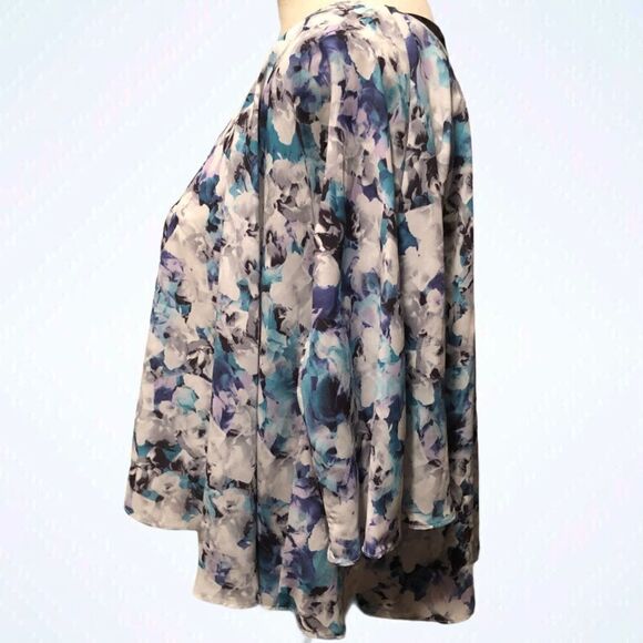 Sam Edelman Crop Floral Swimg Blouse Size XS NWT - Picture 4 of 12